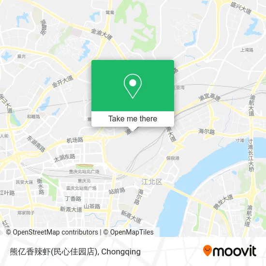 熊亿香辣虾(民心佳园店) map