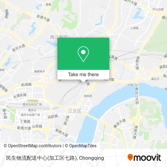 民生物流配送中心(加工区七路) map