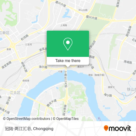 冠陆·两江汇谷 map