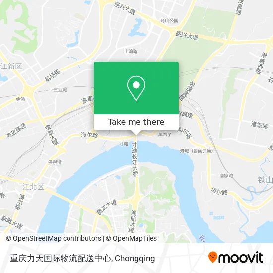 重庆力天国际物流配送中心 map