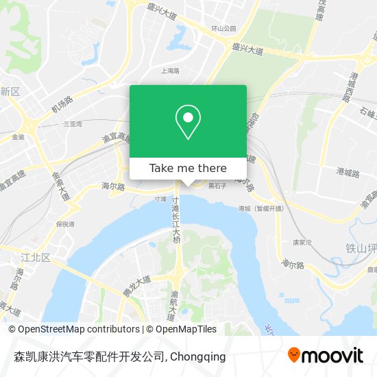 森凯康洪汽车零配件开发公司 map