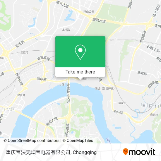 重庆宝法无烟宝电器有限公司 map