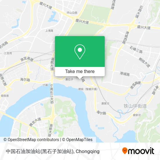 中国石油加油站(黑石子加油站) map