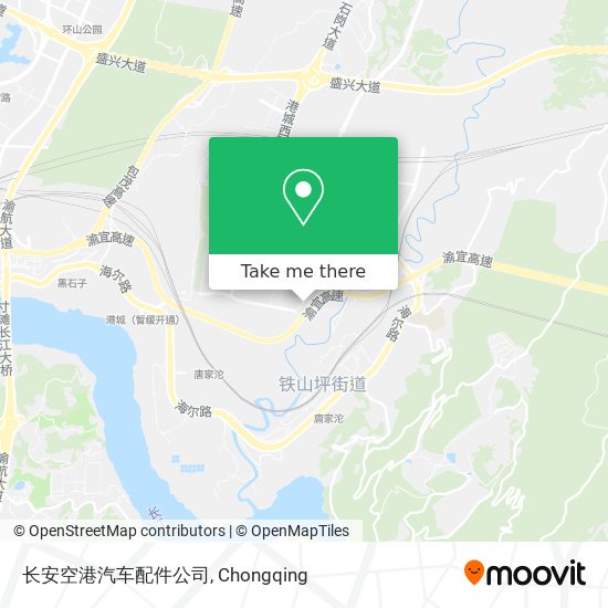 长安空港汽车配件公司 map
