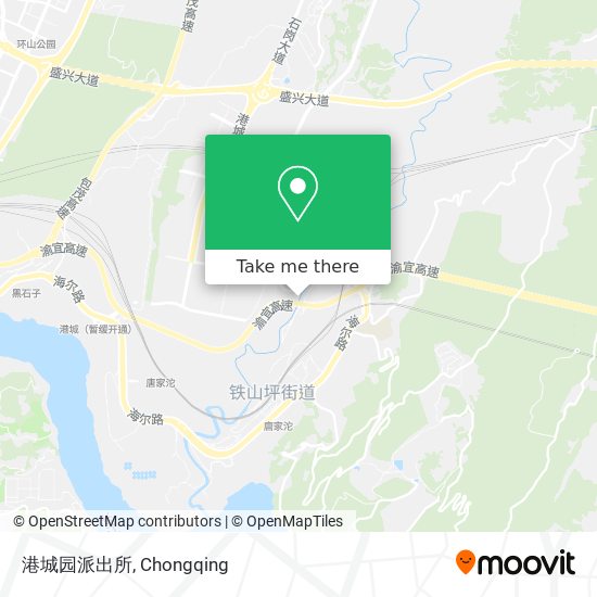 港城园派出所 map