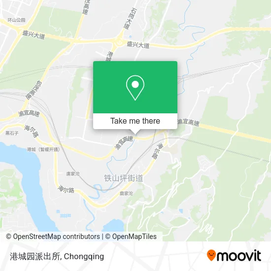 港城园派出所 map