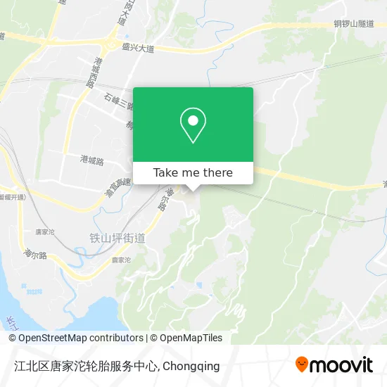 江北区唐家沱轮胎服务中心 map