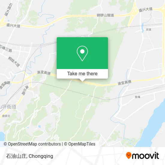石油山庄 map
