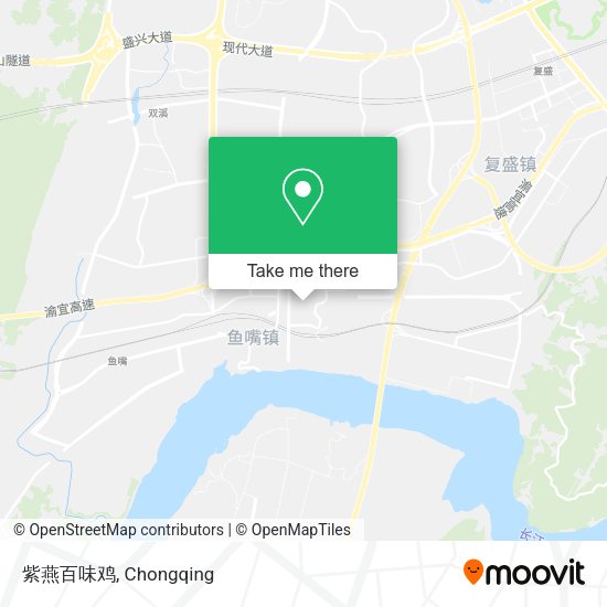 紫燕百味鸡 map