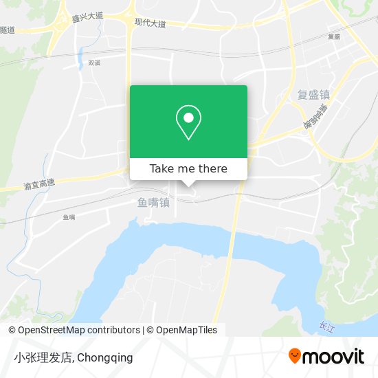小张理发店 map