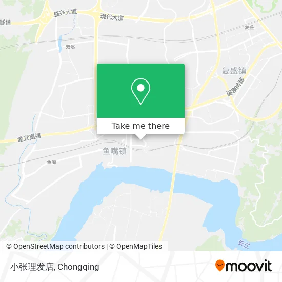 小张理发店 map