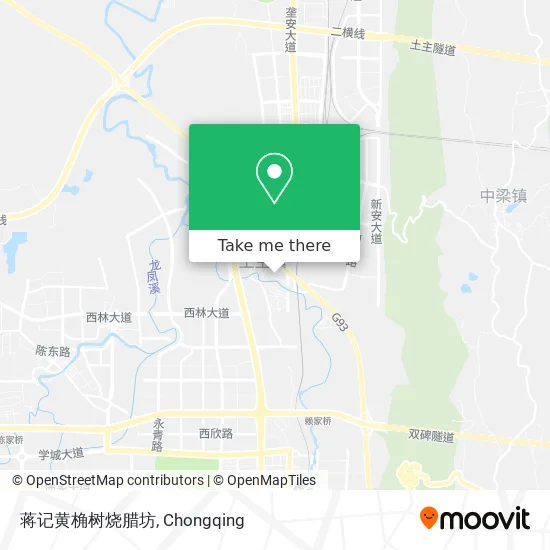 蒋记黄桷树烧腊坊 map