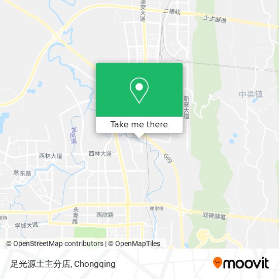足光源土主分店 map