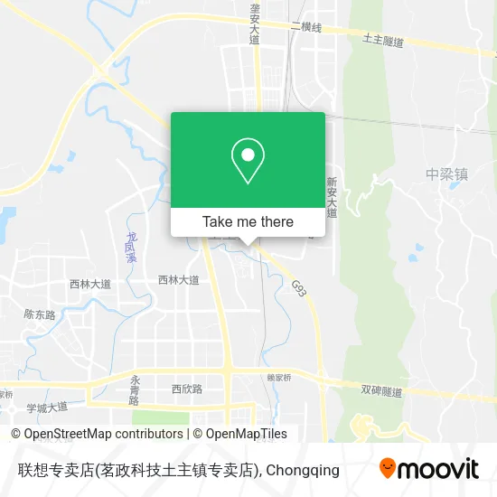 联想专卖店(茗政科技土主镇专卖店) map