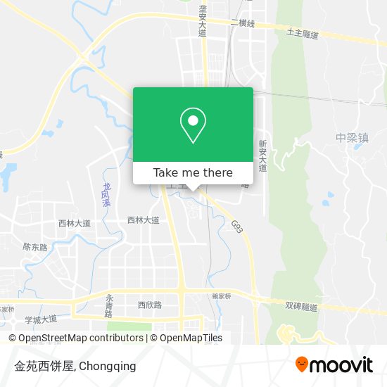 金苑西饼屋 map