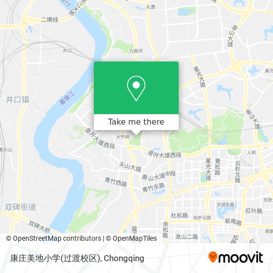 康庄美地小学(过渡校区) map