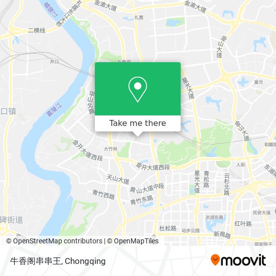牛香阁串串王 map