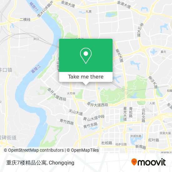 重庆7楼精品公寓 map