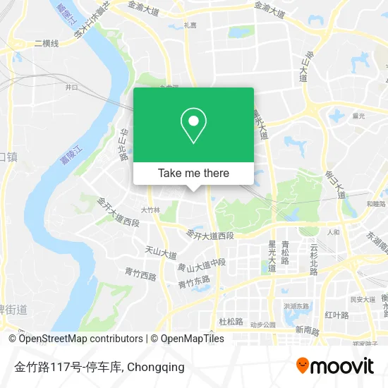金竹路117号-停车库 map