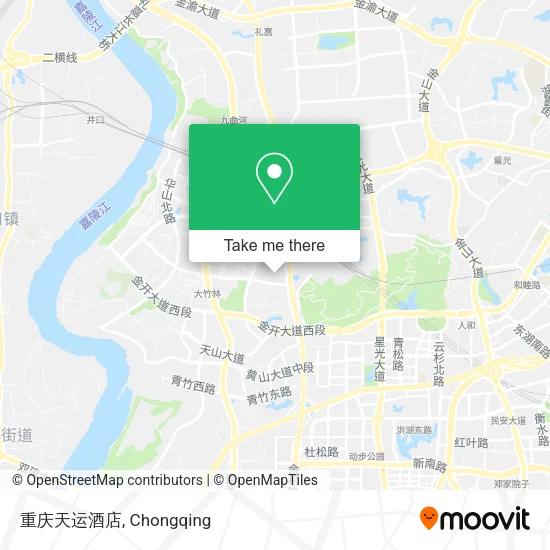重庆天运酒店 map