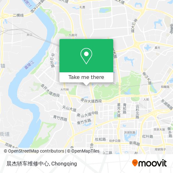 晨杰轿车维修中心 map