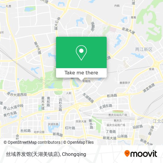 丝域养发馆(天湖美镇店) map