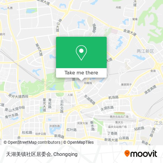 天湖美镇社区居委会 map