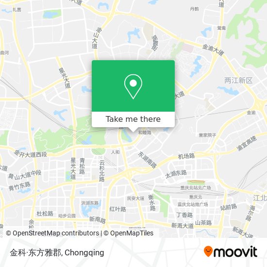 金科·东方雅郡 map