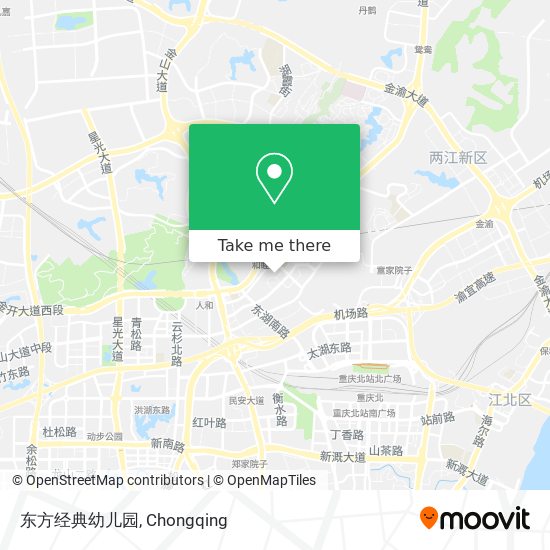 东方经典幼儿园 map