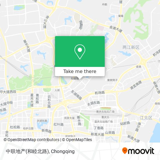 中联地产(和睦北路) map