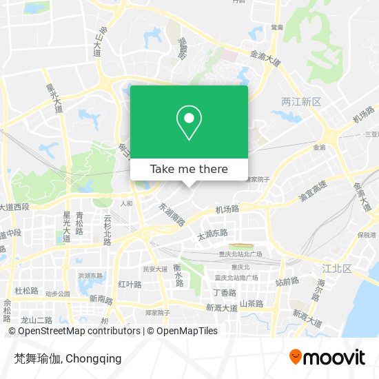 梵舞瑜伽 map