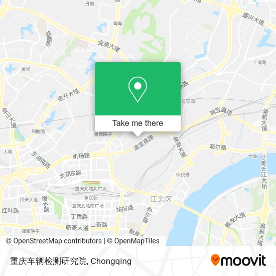 重庆车辆检测研究院 map