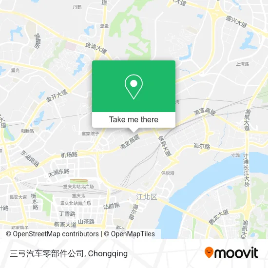 三弓汽车零部件公司 map