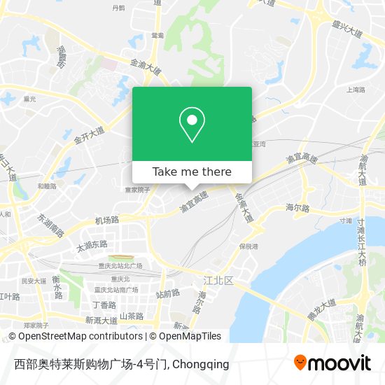西部奥特莱斯购物广场-4号门 map
