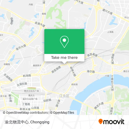渝北物流中心 map