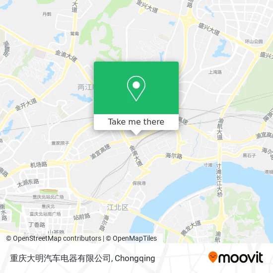 重庆大明汽车电器有限公司 map