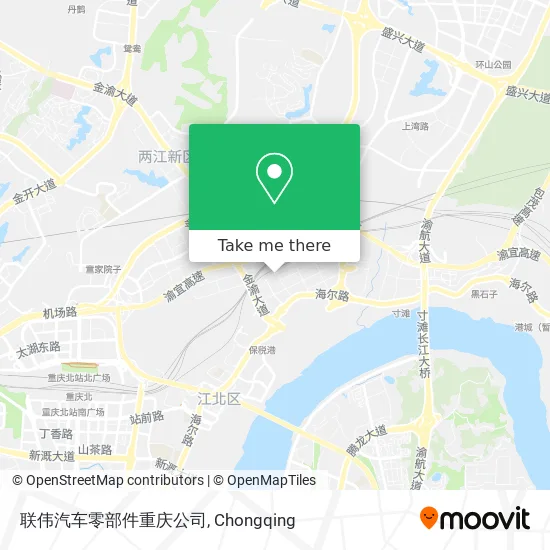 联伟汽车零部件重庆公司 map