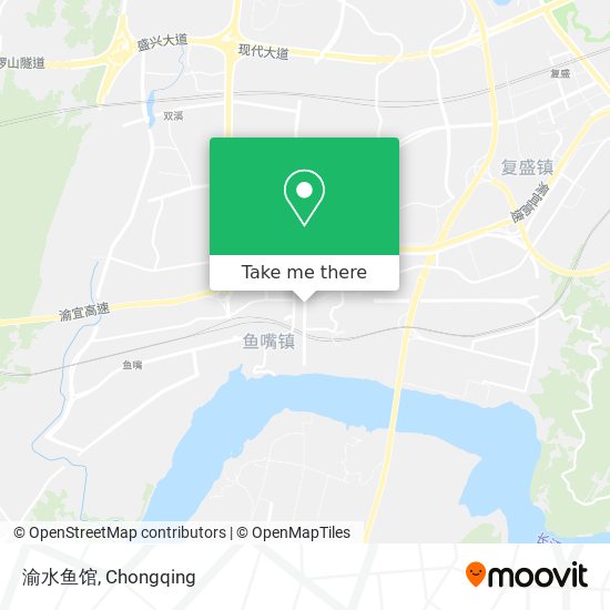 渝水鱼馆 map