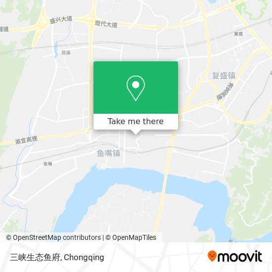 三峡生态鱼府 map