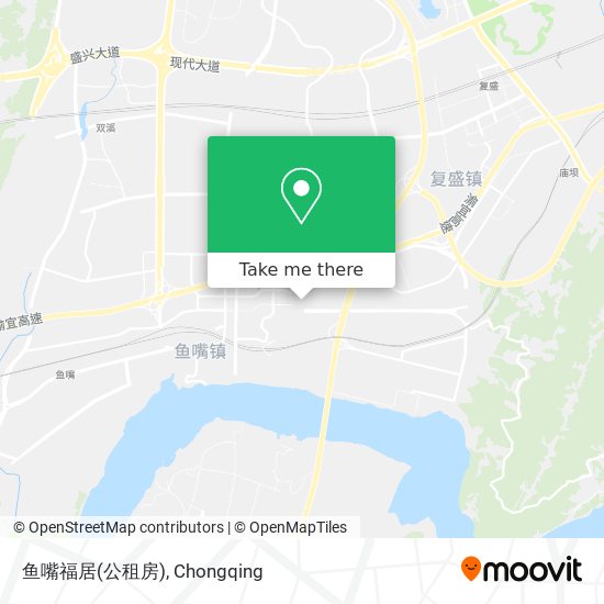 鱼嘴福居(公租房) map