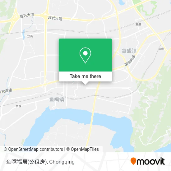 鱼嘴福居(公租房) map