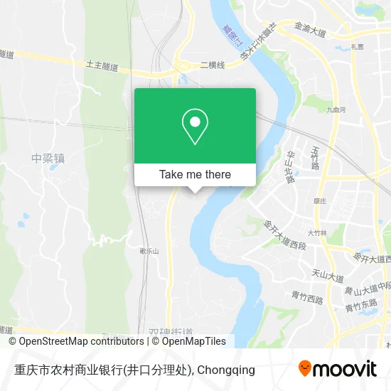 重庆市农村商业银行(井口分理处) map