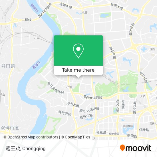 霸王鸡 map