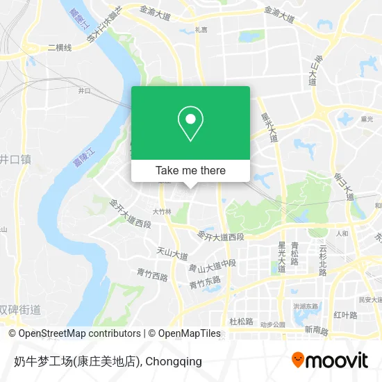 奶牛梦工场(康庄美地店) map