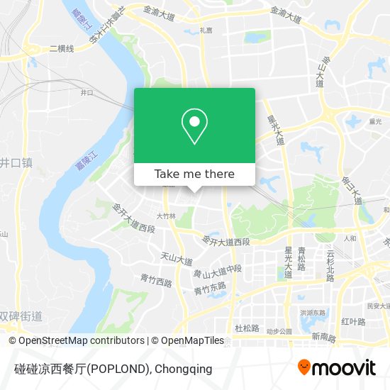 碰碰凉西餐厅(POPLOND) map