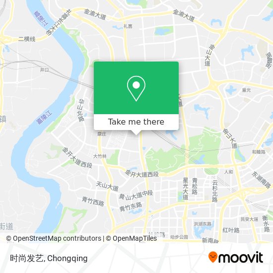 时尚发艺 map