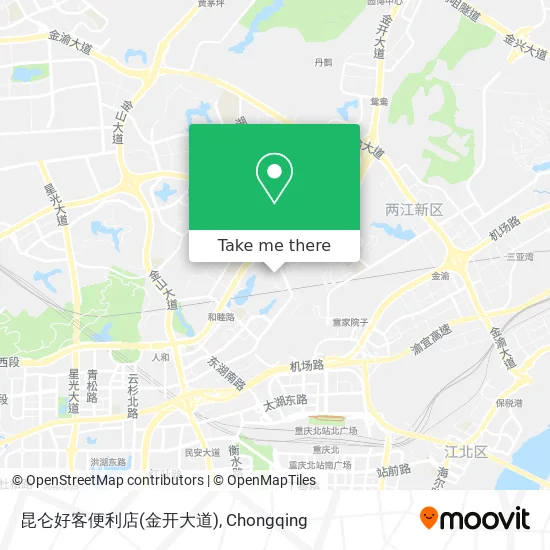 昆仑好客便利店(金开大道) map