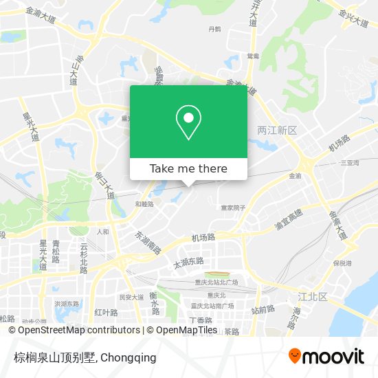棕榈泉山顶别墅 map