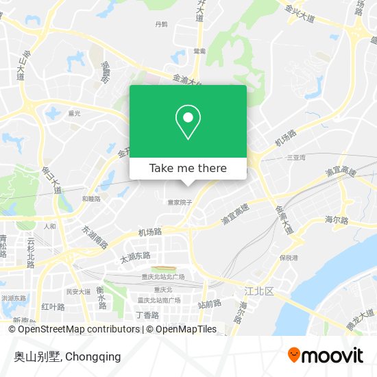 奥山别墅 map