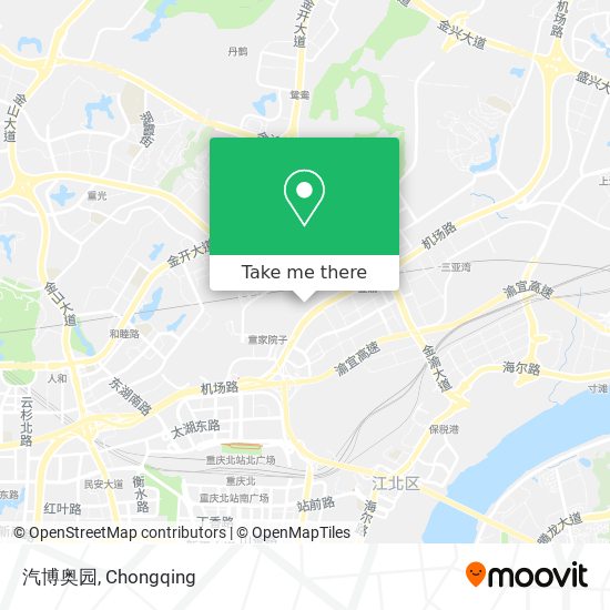 汽博奥园 map